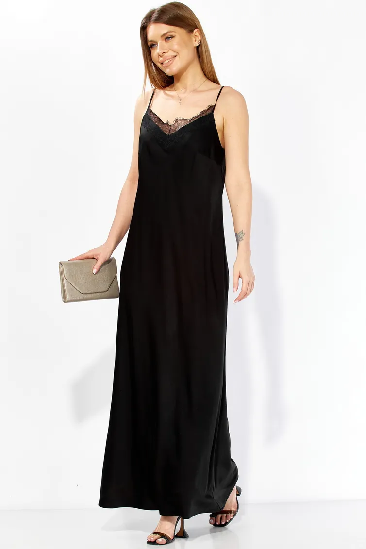 Dress LAIKONY #L-504-2 chernyj