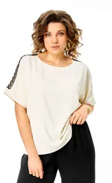 Блузка Rumoda 2274 кр.р молочный