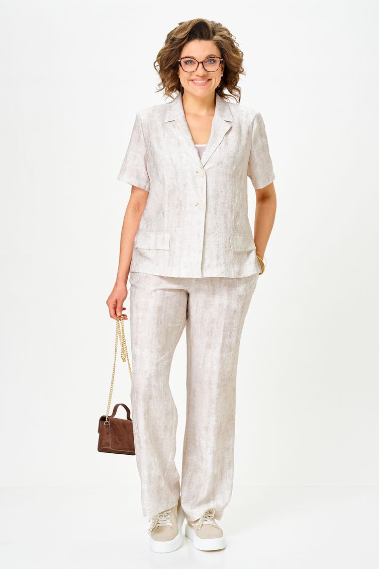 Suit Vilena-fashion #1170 molochnyj