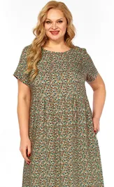Dress LadyThreeStars 2682 myatnyj print