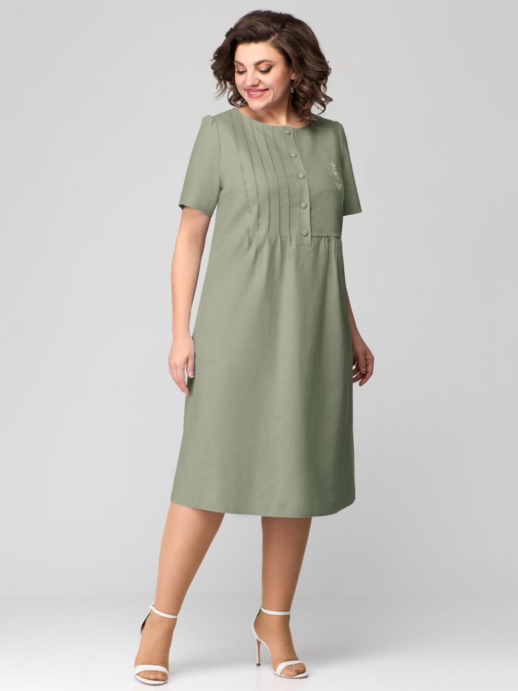 Платье Мишель Стиль арт. 1115-2 оливковый