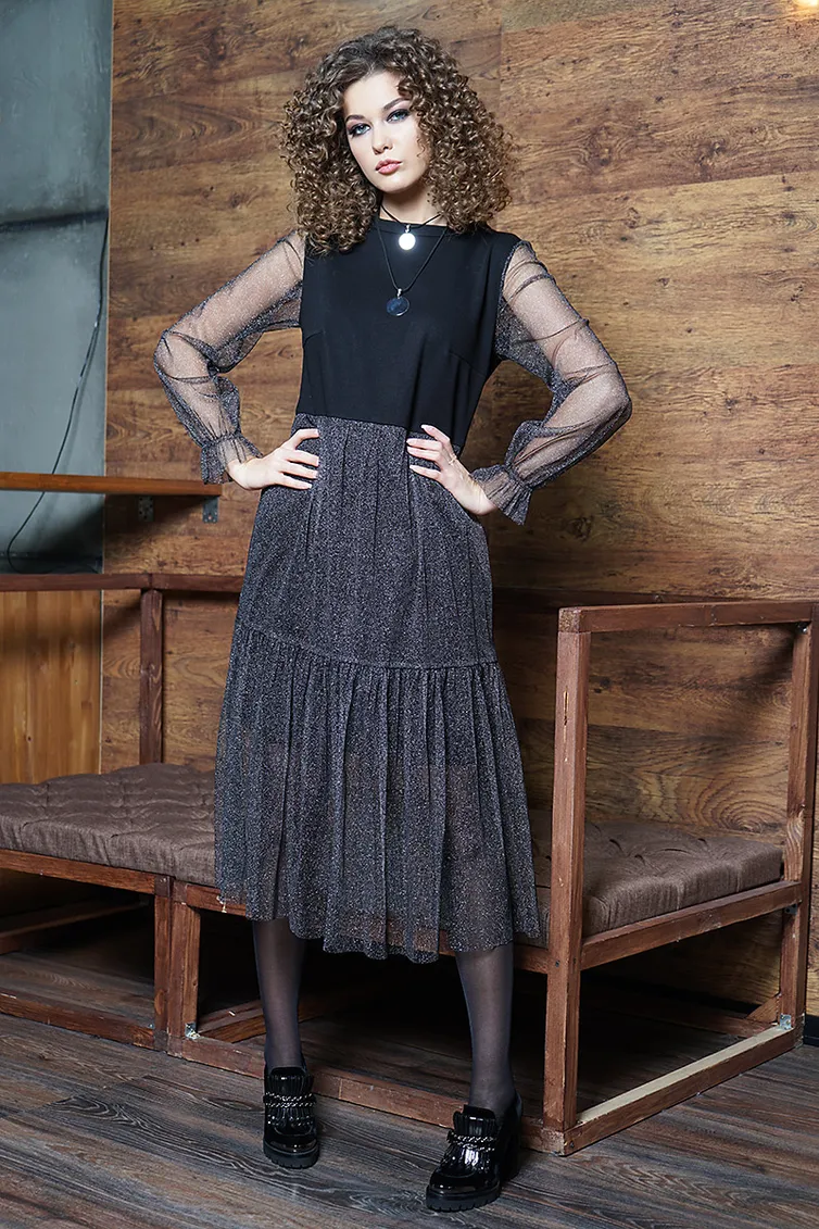 Dress Fantazia Mod #3330 chern