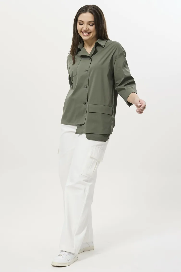 Shirt Ma Cherie #1067 xaki