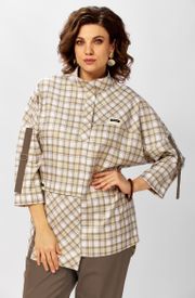 Комплект Milora арт. 1438 клетка + шоколад