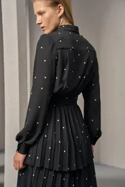 Sukienka DEVITA #1012 gorox chyornyj