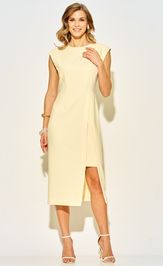 Dress LAIKONY L-993 zheltyj