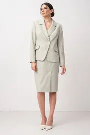 Жакет FASHION CENTRE арт. Пш-4137 эвкалипт