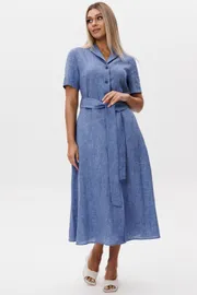Dress Ma Cherie #4107 sinij melanzh
