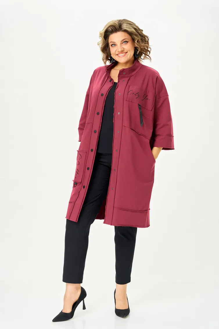 Sweter Rumoda #2019 bordovyj