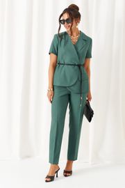 Костюм Beautiful & Free арт. 6451 бутылочно-зелёный