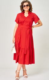 Dress EVA GRANT 7325V krasnyj