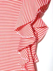 Bluzka Conte Elegant #18S-660TSP coral-white 170