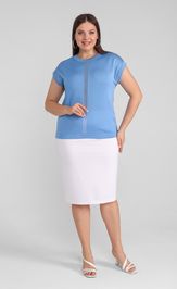 Джемпер BONADI 2089 джепмер голубой