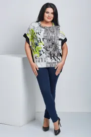 Blouse Aquarel #A4776P bluzka