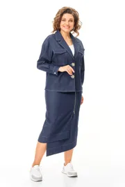 Garnitur VI ORO #VR-1245 denim