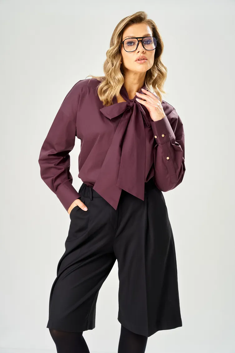 Trousers, overalls, shorts Ava fashion #M-236 chernyj