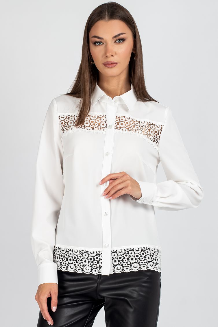 Blouse VIZAVI #737 molochnyj