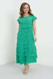 Dress Fantazia Mod #3425/1 zelenyj