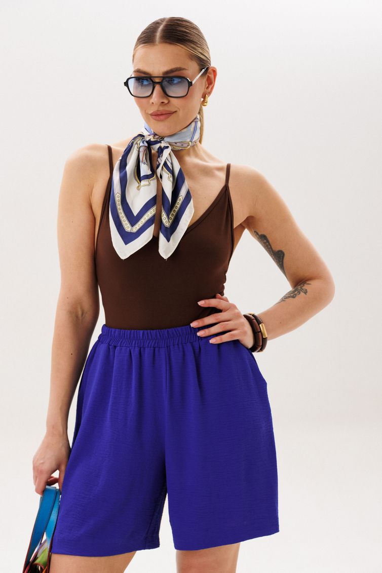 Trousers, overalls, shorts Anelli Laurel #1895 vasilek