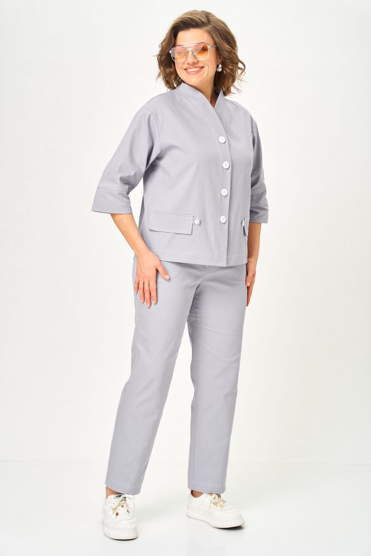 Костюм Vilena-fashion арт. 1159 серый