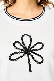 Блузки, туники Rumoda арт. 2261 дл. р. молочный-черный