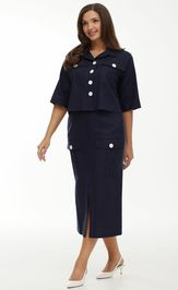 Skirt Elady 4456 sinij