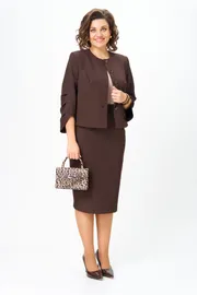 Garnitur Vilena-fashion #1126 shokolad