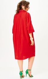 Платье SOVA 11318 красный