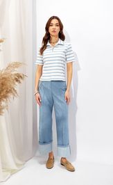 Джемпер Люше 4344 голубой