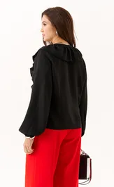Bluzka PND 87040 chernyj