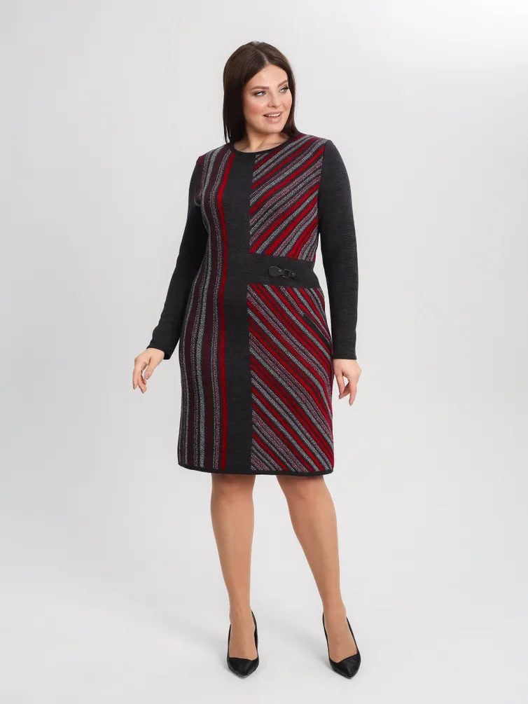 Dress BONADI #1905 vishnevyj