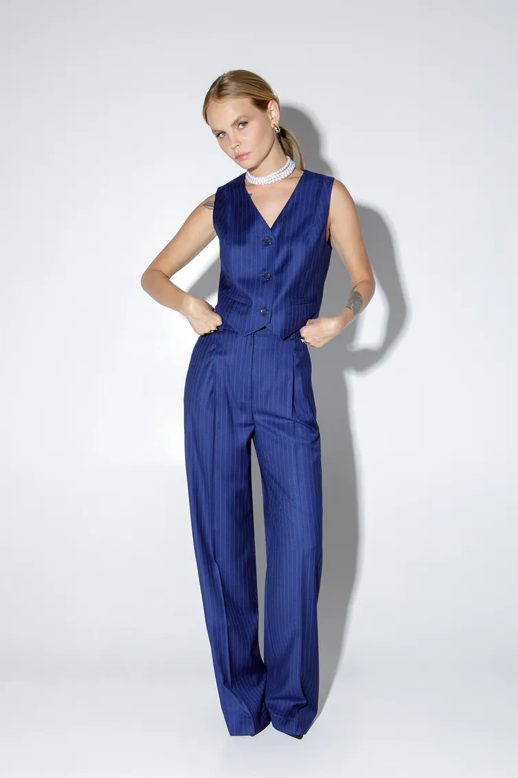 Trousers Pirs #5224 sinij