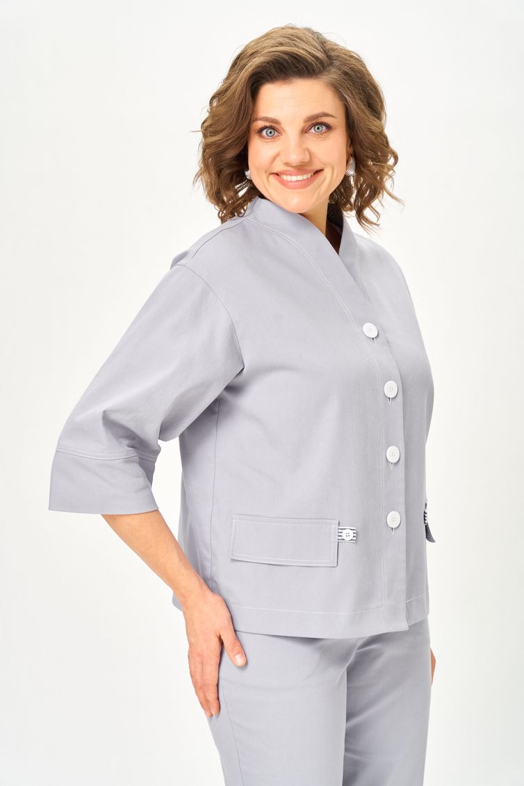 Костюм Vilena-fashion арт. 1159 серый