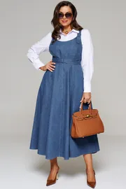 Комплект Beautiful & Free арт. 6250 джинс+белый