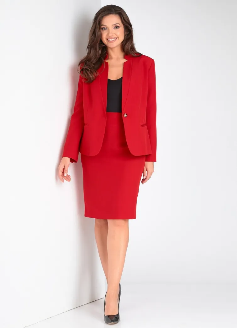 Garnitur Vilena-fashion #921 krasnyj