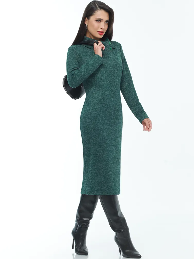 Sukienka DS Trend #P-4885 (Utonchennaya elegantnost, grin)