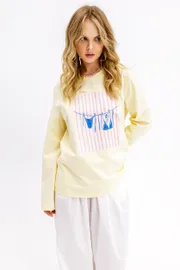 Лонгслив Pirs #6924 zheltyj