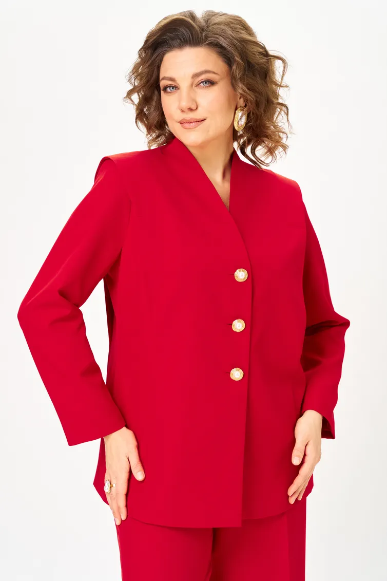 Костюм Vilena-fashion арт. 1138 красный