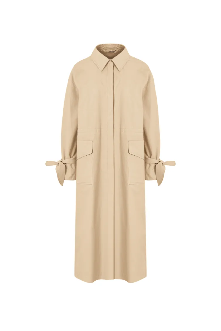 Raincoat Elema #2-13092-1 svetlo-bezhevyj 170