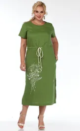 Dress LadyThreeStars 2481 zelenyj