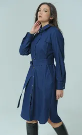 Dress Ma Cherie 9010 sinij