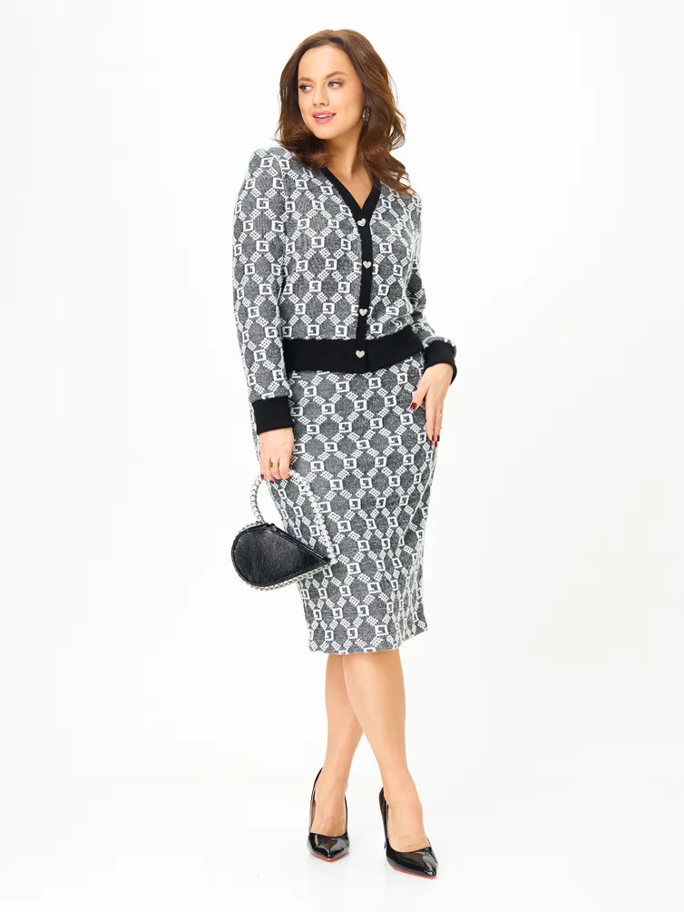 Suit Galean Style #903.1 grafit ornament
