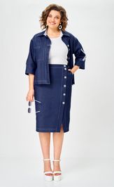 Костюм Vilena-fashion 1152 джинс