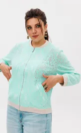 Бомбер Anelli Laurel 1259 цвет залива