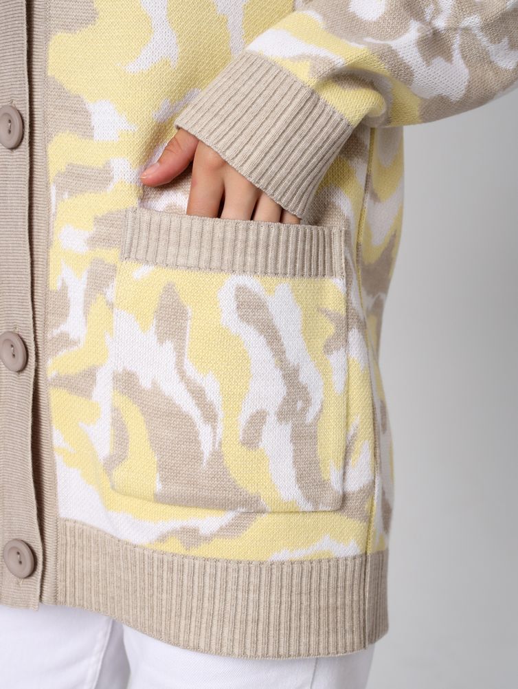 Кардиган BONADI арт. BS45 желтый