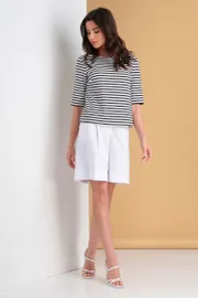 Garnitur Ladis Line #1453 poloska+belyj