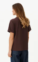 T-Shirt Panda 129440 korichnevyj