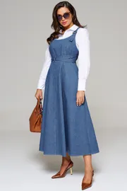 Комплект Beautiful & Free арт. 6250 джинс+белый