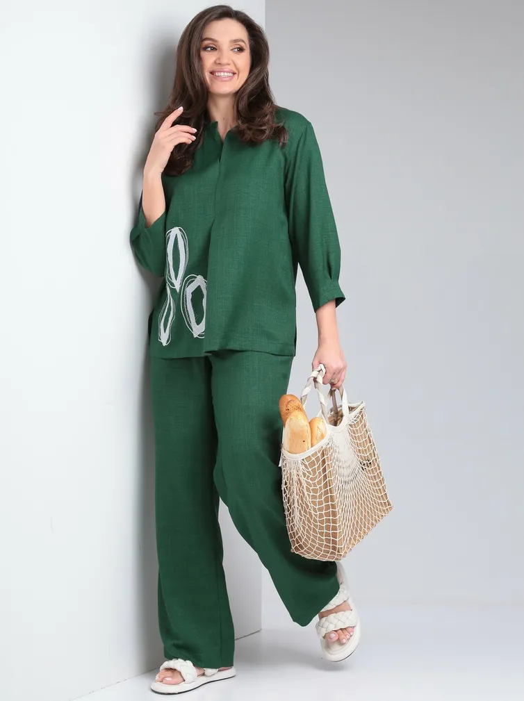 Garnitur Vilena-fashion #889 izumrud