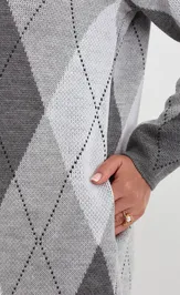 Sweter BONADI 2229 seryj